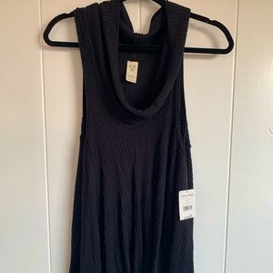 NWT Free People cowl neck sleeveless top